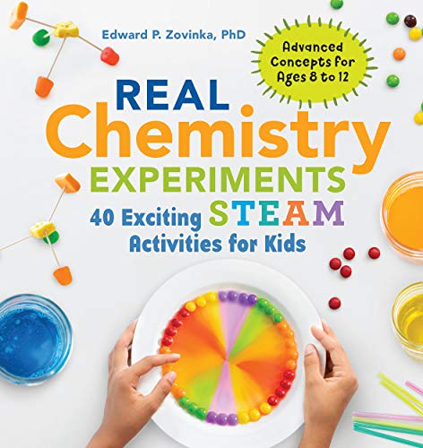 Product Cover Real Chemistry Experiments: 40 Exciting STEAM Activities for Kids