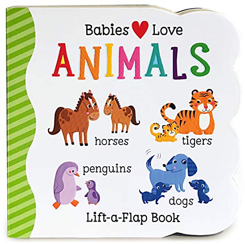 Product Cover Babies Love Animals Chunky Lift-a-Flap Board Book (Babies Love)