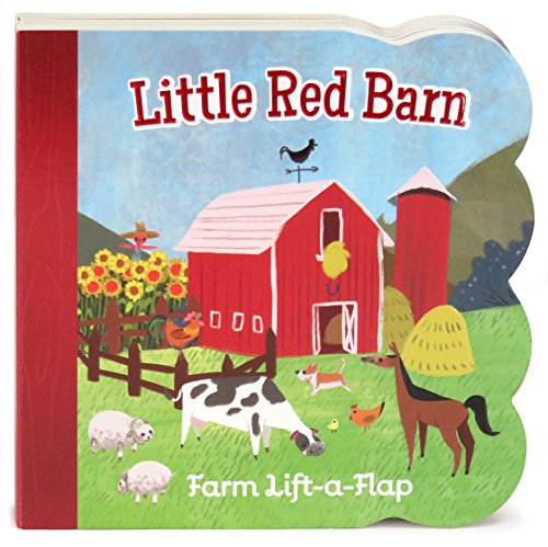 Product Cover Little Red Barn Chunky Lift-a-Flap Board Book (Babies Love)