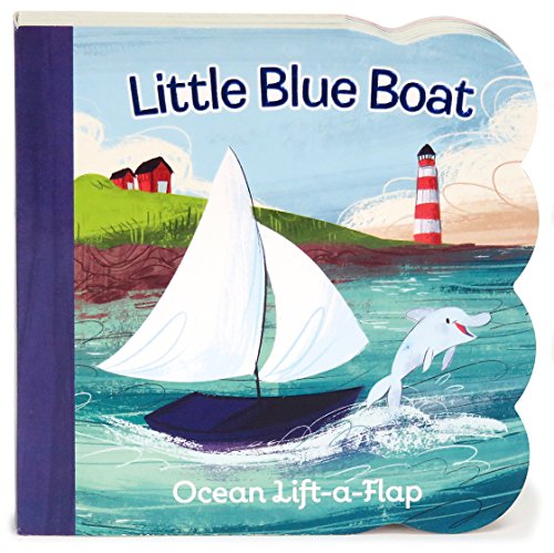 Product Cover Little Blue Boat Chunky Lift-a-Flap Board Book (Babies Love)