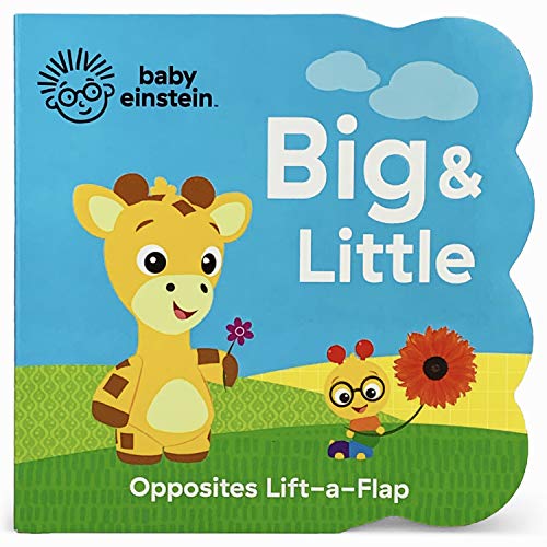 Product Cover Baby Einstein Big and Little Chunky Lift a Flap Board Book: An Opposites Book