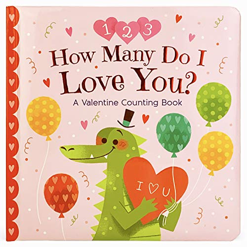 Product Cover How Many Do I Love You: A Valentine Counting Book (Padded Picture Book) (Square Padded Picture Book)