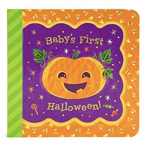 Product Cover Baby's First Halloween: Greeting Card Book With Envelope and Decorative Foil Seal (Little Bird Greetings Keepsake Book)