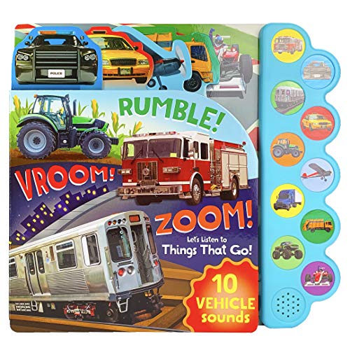 Product Cover Rumble! Vroom! Zoom!: Let's Listen to Things That Go!