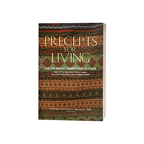 Product Cover Precepts For Living: The UMI Annual Bible Commentary 2019-2020