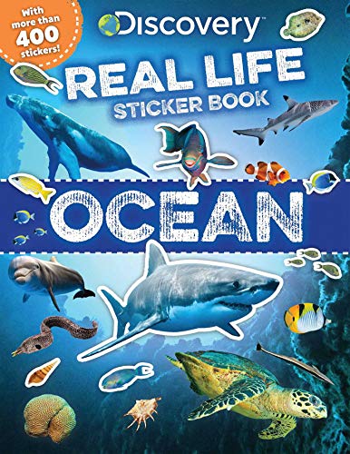 Product Cover Discovery Real Life Sticker Book: Ocean (Discovery Real Life Sticker Books)