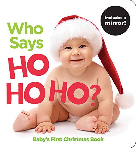 Product Cover Who Says Ho Ho Ho?: A Highlights First Christmas Book (Highlights(TM) Baby Mirror Board Books)