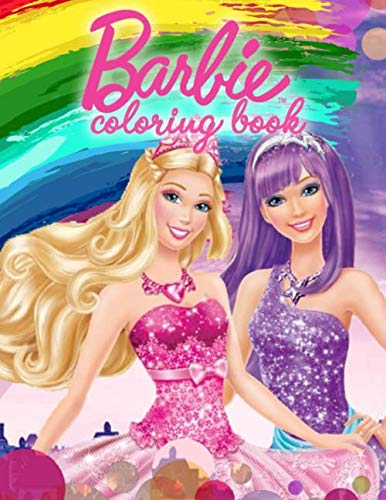 Product Cover Barbie Coloring Book: Barbie Jumbo Coloring Book With Perfect Images For All Ages