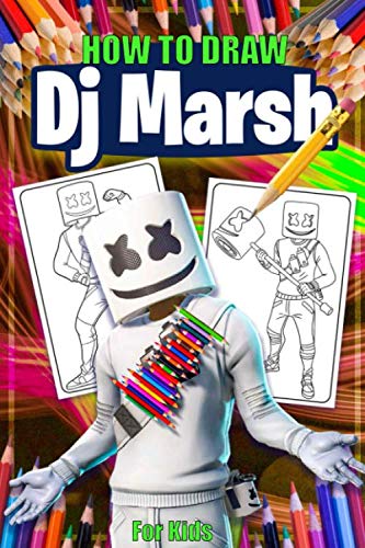 Product Cover Dj Marsh For Kids : How to Draw Dj Marsh