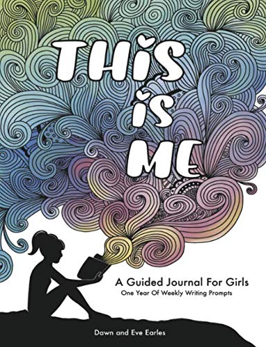 Product Cover This Is Me: One Year Journal For Girls and Teens With Writing Prompts For Self Exploration, Imaginative Thinking, and Creative Writing