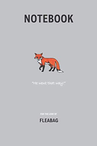 Product Cover Fleabag Inspired Notebook. Fox: 