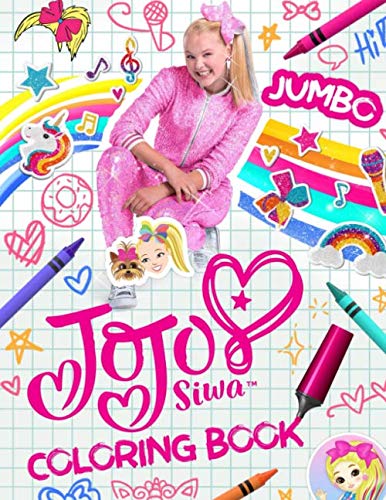 Product Cover JoJo Siwa Coloring Book: JoJo Siwa Coloring Book For Girls With Cool Fashion Images