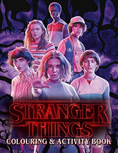 Product Cover Stranger Things Colouring and Activity Book: A Great Book For All Stranger Things fans