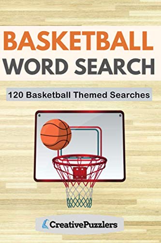 Product Cover Basketball Word Search: Large Print Puzzle Book Volume 1