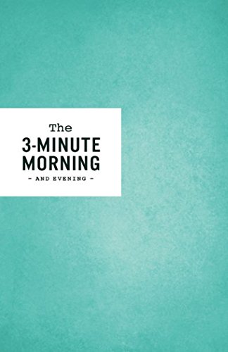 Product Cover 3-Minute Morning Journal: Intentions & Reflections for a Powerful Life