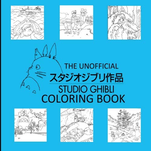 Product Cover The Unofficial Studio Ghibli Coloring Book