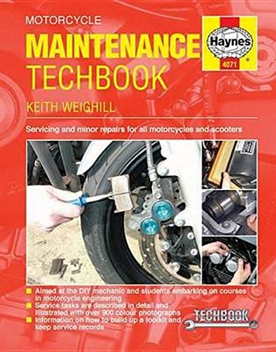 Product Cover Motorcycle Maintenance Techbook: Servicing and minor repairs for all motorcycles and scooters (Haynes Techbook)