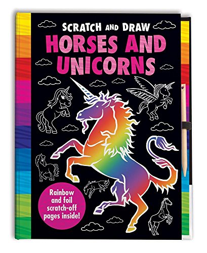 Product Cover Scratch and Draw Horses and Unicorns