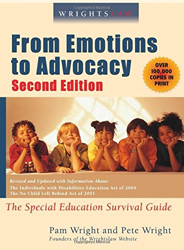 Product Cover Wrightslaw: From Emotions to Advocacy: The Special Education Survival Guide