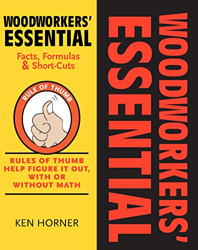 Product Cover Woodworkers' Essential Facts, Formulas & Short-Cuts: Rules of Thumb Help Figure It Out, With or Without Math (Fox Chapel Publishing)