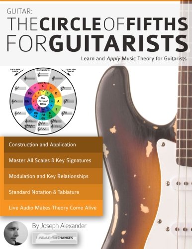 Product Cover Guitar: The Circle of Fifths for Guitarists: Learn and Apply Music Theory for Guitar