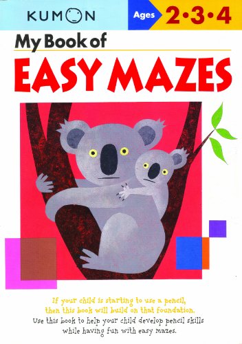 Product Cover My Book of Easy Mazes (Kumon Workbooks)