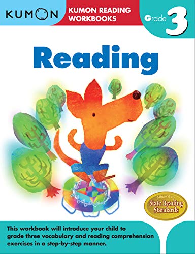 Product Cover Grade 3 Reading (Kumon Reading Workbooks)
