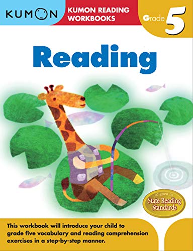 Product Cover Grade 5 Reading (Kumon Reading Workbooks)