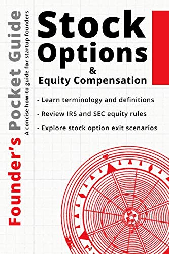 Product Cover Founder's Pocket Guide: Stock Options and Equity Compensation