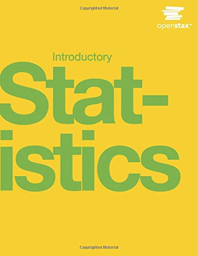 Product Cover Introductory Statistics by OpenStax (hardcover version, full color)