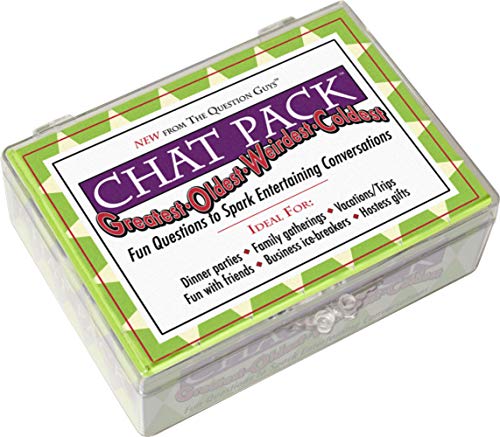 Product Cover Chat Pack Greatest-Oldest-Weirdest-Coldest: Fun Questions to Spark Entertaining Conversations