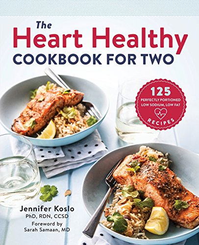Product Cover The Heart Healthy Cookbook for Two: 125 Perfectly Portioned Low Sodium, Low Fat Recipes
