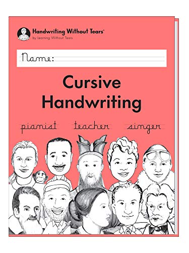 Product Cover Learning Without Tears - Cursive Handwriting Student Workbook, Current Edition - Handwriting Without Tears Series - 3rd Grade Writing Book - Writing, Language Arts Lessons - for School or Home Use