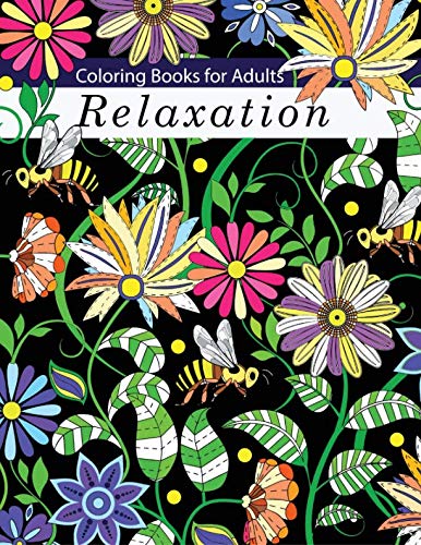 Product Cover Coloring Books for Adults Relaxation: Adult Coloring Books: Flowers, Animals and Garden Designs