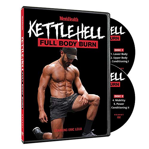 Product Cover Men's Health Kettlehell: Kettlebell Workouts Starring Eric Leija (2 DVDs)