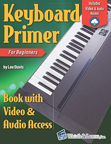 Product Cover Keyboard Primer Book for Beginners with Video & Audio Access