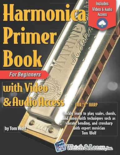 Product Cover Harmonica Primer Book for Beginners with Video and Audio Access