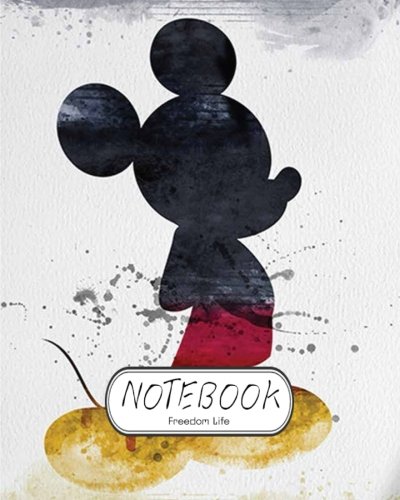 Product Cover Notebook : Mickey Mouse v.2: Notebook Journal Diary, 120 Lined pages, 8