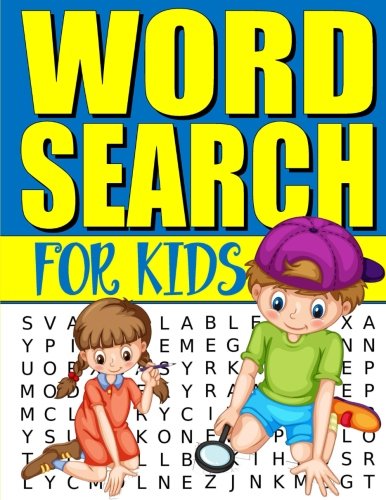 Product Cover Word Search For Kids: 50 Easy Large Print Word Find Puzzles for Kids: Jumbo Word Search Puzzle Book (8.5