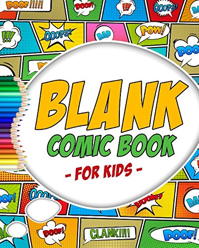 Product Cover Blank Comic Book: Variety of Templates - More than 100 Blank Pages For Comic Book Drawing - Create Your Own Comic Book Strip