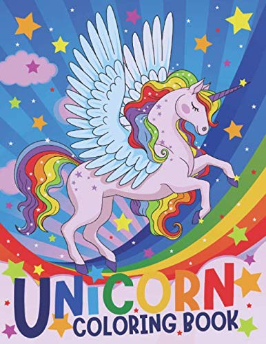 Product Cover Unicorn Coloring Book: Coloring for children,tweens and teenagers,ages 7 and up.Core age 8-12 years old.Use:kids arts & crafts,travel activity,girls ... Also suitable for 7-10 or 11-14 year olds.
