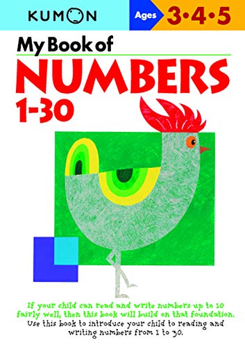 Product Cover My Book Of Numbers 1-30 (Kumon Workbooks)