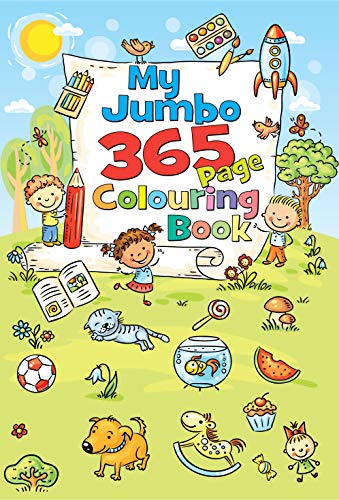 Product Cover My Jumbo 365 Page Colouring Book: 1 (365 Colouring Book)