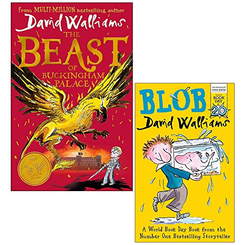 Product Cover David Walliams Collection 2 Books Set (The Beast of Buckingham Palace [Hardcover], Blob)