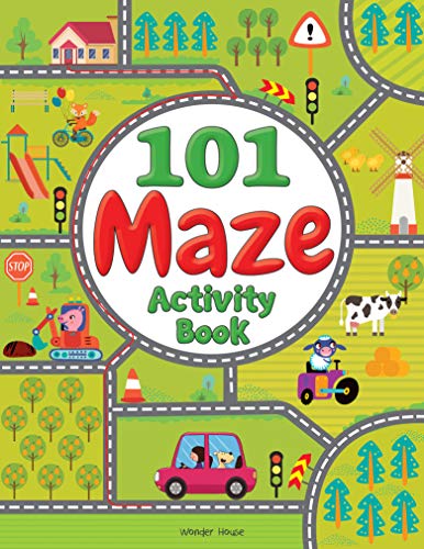 Product Cover 101 Maze Activity Book : Fun Activity Book For Children