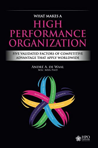 Product Cover What Makes a High Performance Organization: Five Validated Factors of Competitive Advantage that Apply Worldwide