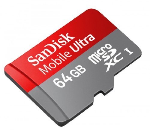 Product Cover SanDisk 64GB ULTRA microSDXC Card Class 10 (SDSDQUA-064G-A11A)