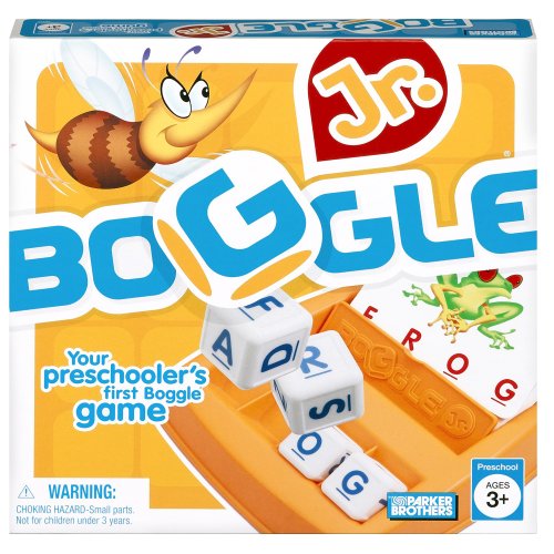 Product Cover Boggle Junior, Preschool Game, First Boggle Game, Ages 3 and up (Amazon Exclusive)