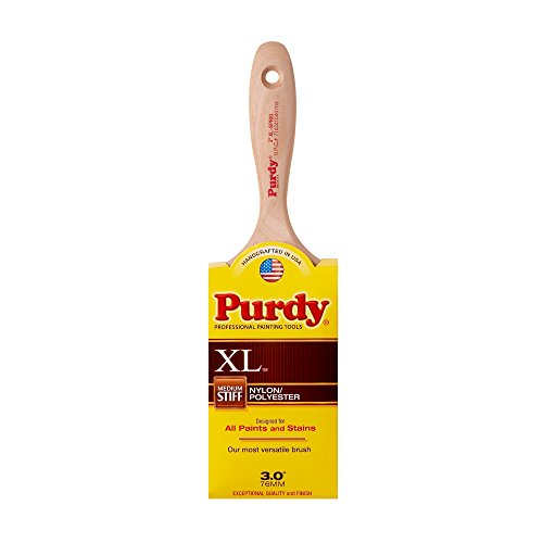 Product Cover Purdy 144380330 XL Series Sprig Flat Trim Paint Brush, 3 inch