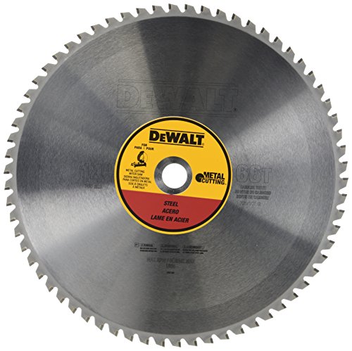 Product Cover DEWALT 14-Inch Metal Cutting Blade, Ferrous Metal Cutting, 66-Tooth (DWA7747)